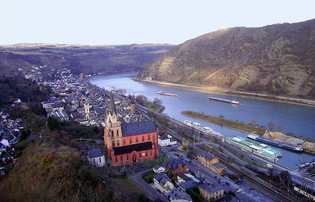 Rheinperle Hotel Sankt Goar ภายนอก รูปภาพ